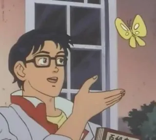 Is This a Pigeon? blank meme template